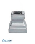 Macolla de Aluminio Fundido Cuadrada con Base para Cuadrdo 20 mm