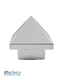 Tapón de Aluminio Fundido Piramidal para Cuadrado 40 - 50 - 60 mm