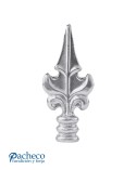 Lanza de Alumino Fundido Flor de Lis con Base Anillada M8