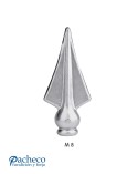 Lanza de Aluminio con Base Redonda M8