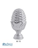 Remate de Piña de Aluminio Fundido M10