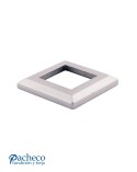 Base Cuadrada de Aluminio Fundido para Cuadrado de 30 - 40 - 50 mm