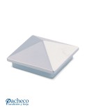 Tapón de Aluminio Fundido Piramidal para Cuadrado 30 - 40 - 50 mm