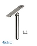 Soporte Superior Regulable para Pasamanos Cuadrado de Acero Inoxidable 316 Brillo y Satinado