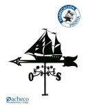 Veleta de Hierro Barco Velero - Veleta de Viento con Cazoletas Náutica Fabricada en España