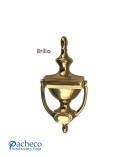 Llamador de Latón Brillo para Puertas de Entrada