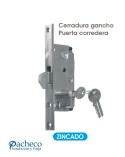 Cerradura de gancho 50 mm para puerta corredura