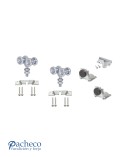 Kit puerta corredera colgada hasta 60 kg U-30