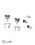 Kit puerta corredera colgada hasta 75kg U30