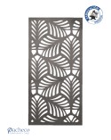 Panel decorativo de hierro hojas entrelazadas para barandillas y fachadas