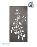 Celosía de hierro ramas estilizadas para cerramientos de jardines y fachada