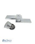 Punto de giro 50mm con rodamiento para puerta de cancela