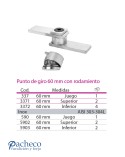Punto de giro 60mm con rodamiento para puerta de cancela