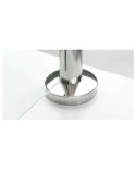 Embellecedor para Base de Poste Redondo de Acero Inoxidable 316 Brillo y Satinado