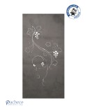 Celosía de hierro hojas y racimos estilo vid mediterránea para cerramientos de chalets y patios