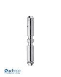 Pernio de inox con rodamiento